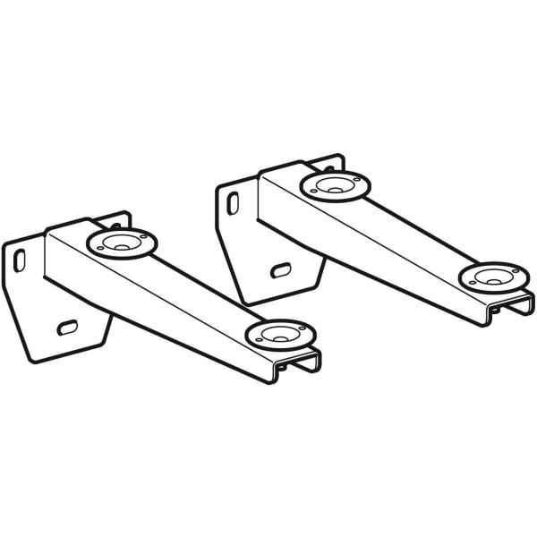 Keramag Geberit Set Of Mounting Brackets For Utility Sink