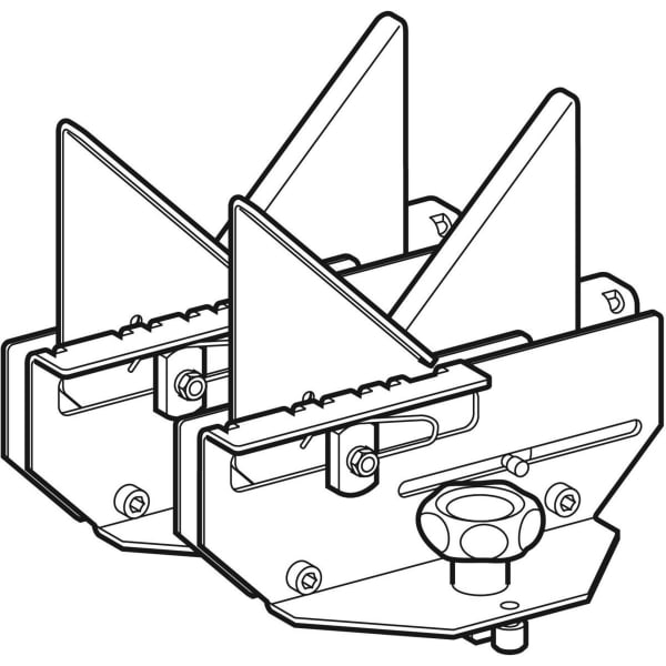 Keramag Geberit Set Of Pipe Supports D50–160 For Media And Universal Welding Machines