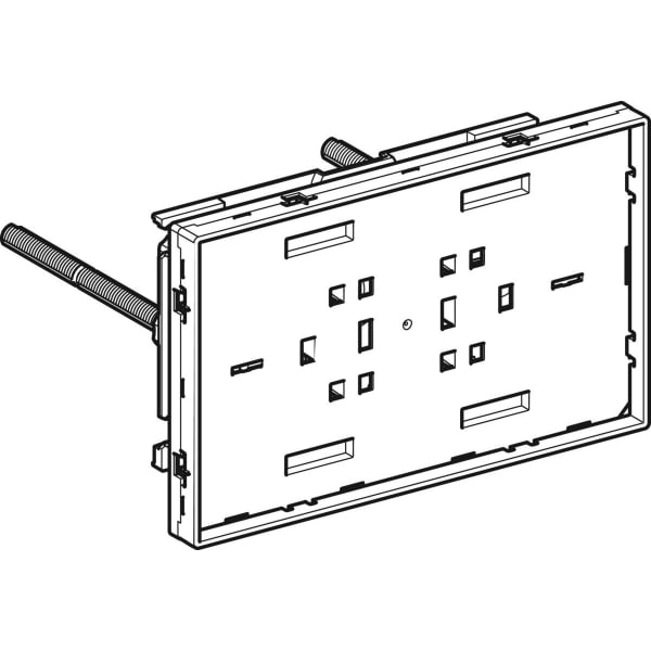 Keramag Geberit Sigma Cover Plate Surface-even With Sight Frame