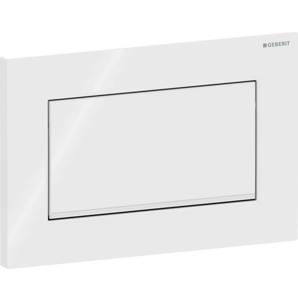 keramag Geberit Sigma10 actuator plate square stop-and-go flush screwable