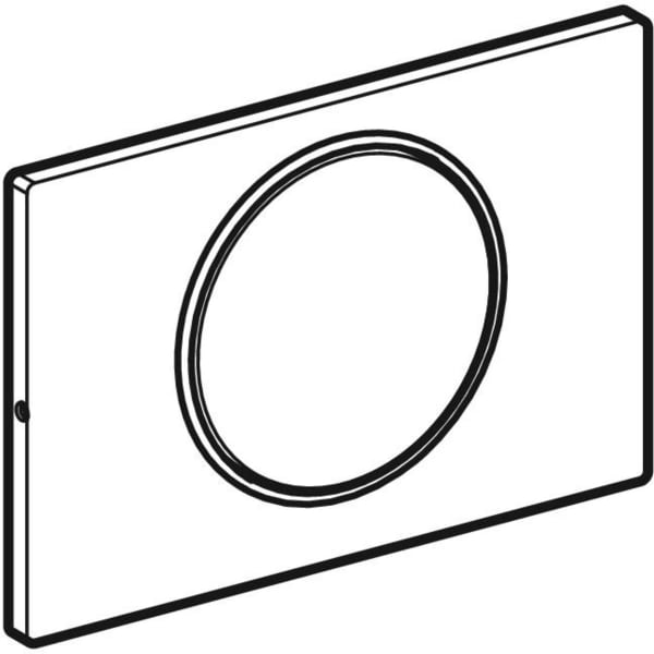 Keramag Geberit Sigma10actuator Plate Round Stop-and-go Flush Screwable