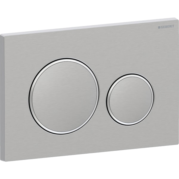 keramag Geberit Sigma20 actuator plate round dual flush screwable