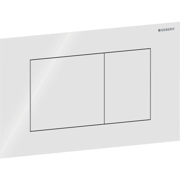 keramag Geberit Sigma40 actuator plate square dual flush