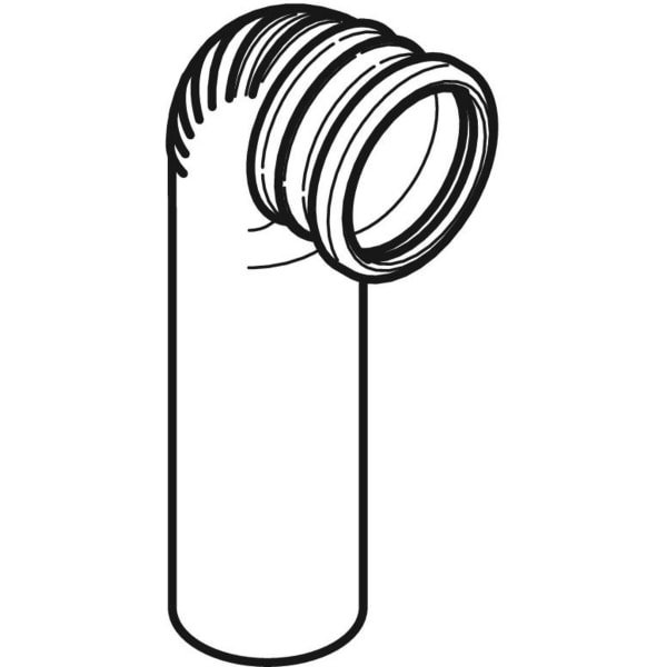 Keramag Geberit Silent-db20 Bend 90° Extended With Small Radius