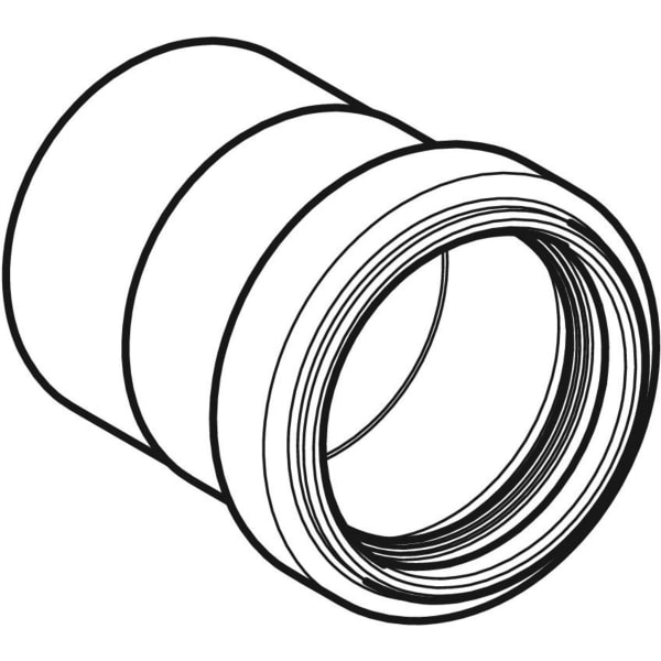 Keramag Geberit Silent-db20 Connection Ring Seal Socket Reduced