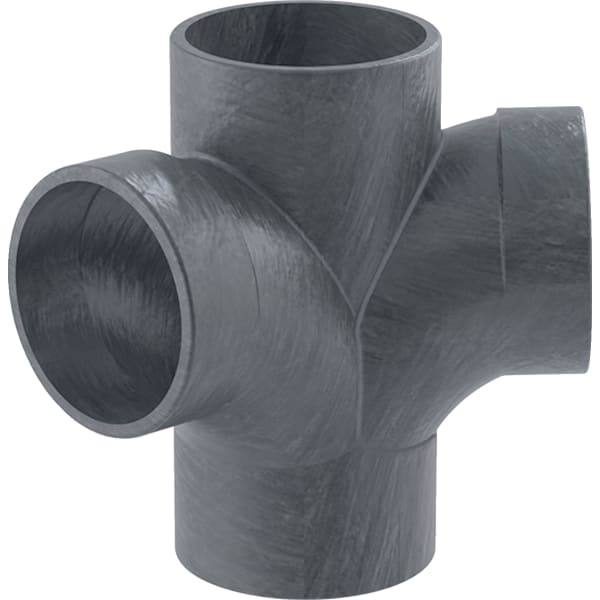 keramag Geberit Silent-db20 corner branch fitting 88.5° / 135° swept-entry