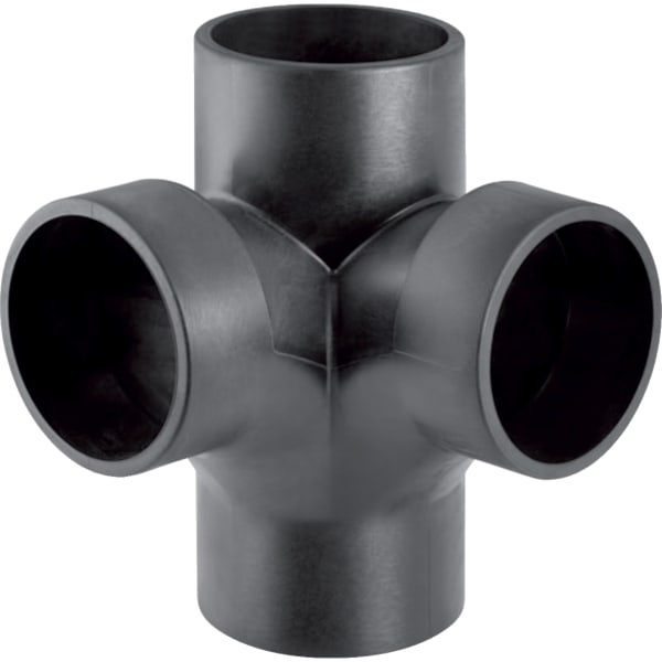 keramag Geberit Silent-db20 corner branch fitting 88.5° / 90° swept-entry