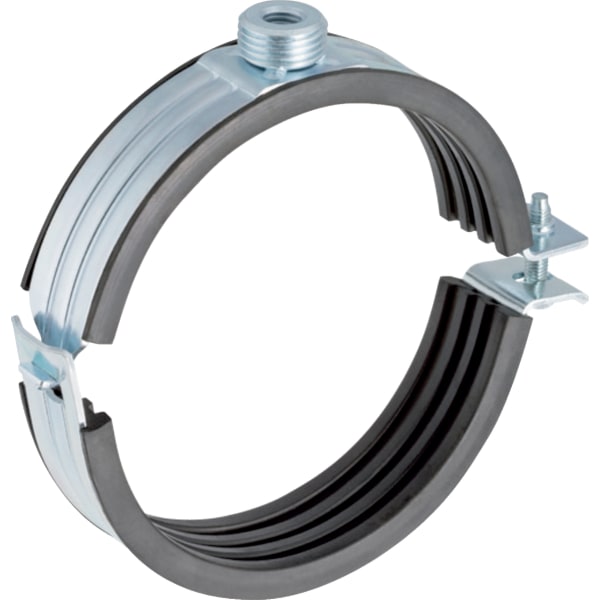 keramag Geberit Silent-db20 pipe bracket insulated with threaded socket M10 / G 1/2"