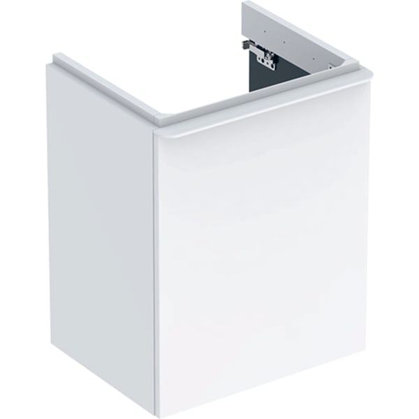 keramag Geberit Smyle Square cabinet for handrinse basin with one door