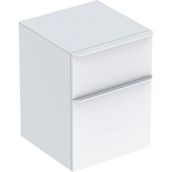 keramag Geberit Smyle Square low cabinet with two drawers