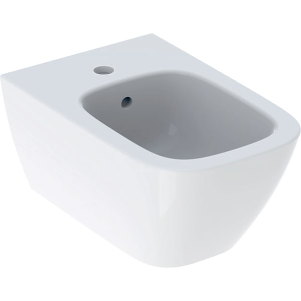 keramag Geberit Smyle Square wall-hung bidet shrouded