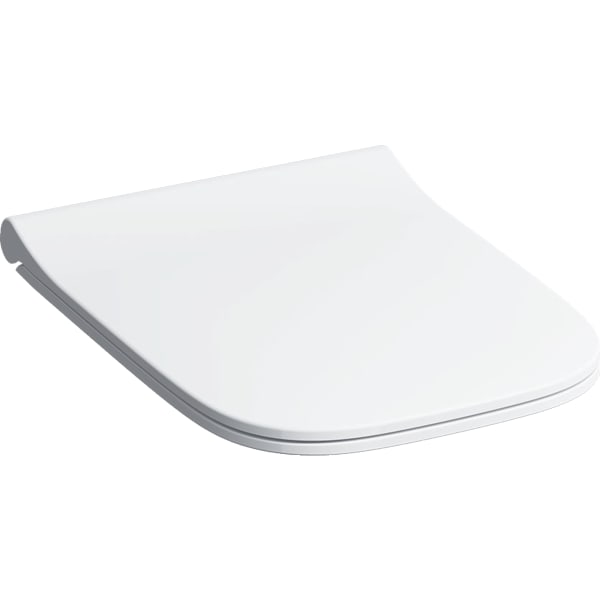 keramag Geberit Smyle Square WC seat slim design sandwich shape