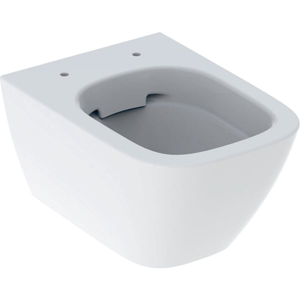 keramag Geberit Smyle wall-hung WC square washdown small projection shrouded Rimfree
