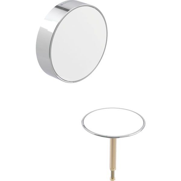 Keramag Geberit Split Ready-to-fit Set D52 For Bathtub Drain With Turn Handle