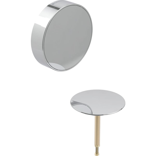 keramag Geberit Split ready-to-fit set d52 for bathtub drain with turn handle