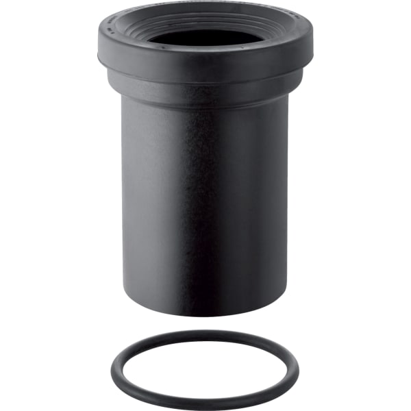 keramag Geberit straight connector with sleeve and round cord ring