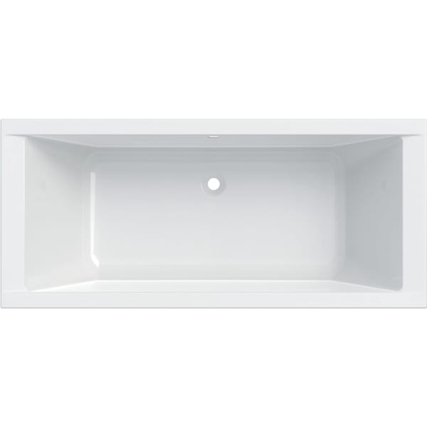 keramag Geberit Supero rectangular bathtub duo with feet