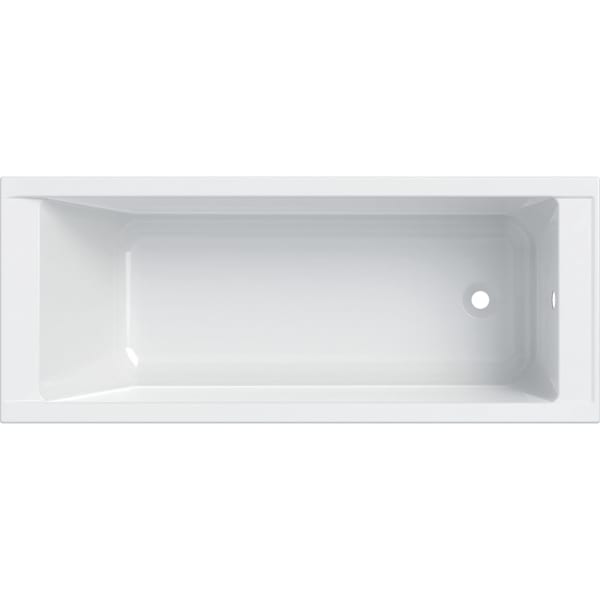 keramag Geberit Supero rectangular bathtub with feet