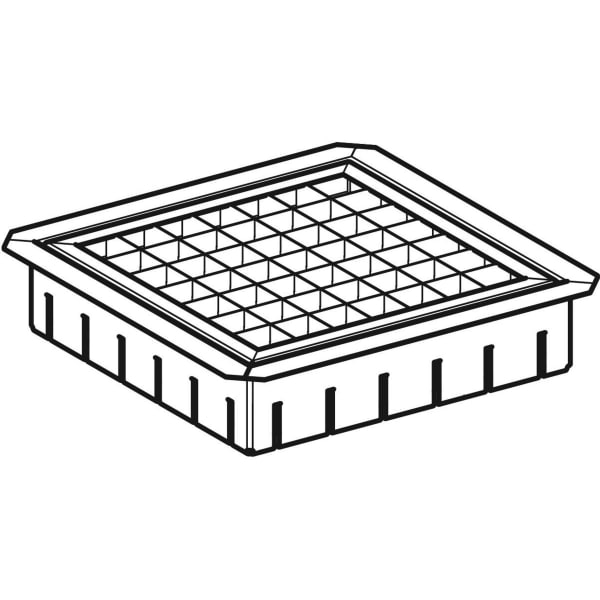 Keramag Geberit Supplementary Set Suitable For Promenade Decks