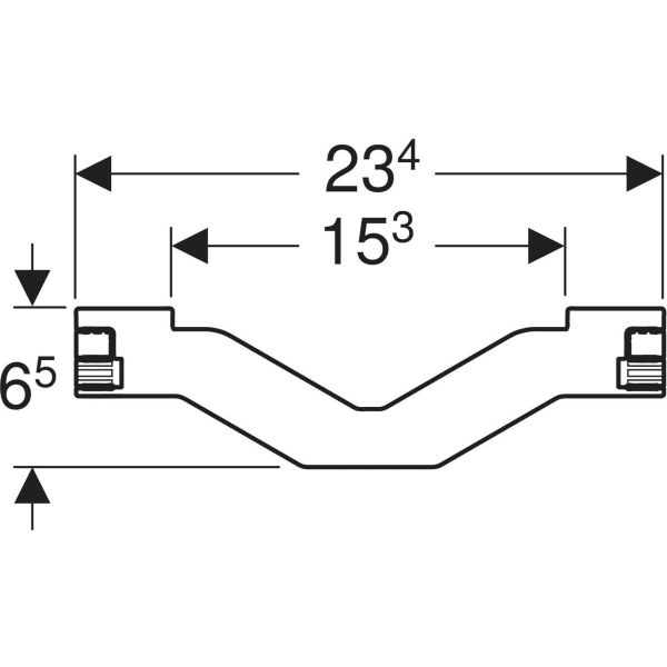 Keramag Geberit Support For Cast-in Concrete Bracket