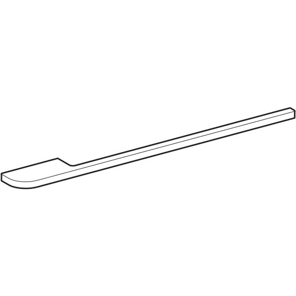 Keramag Geberit Towel Rail For Bathroom Furniture With Radius Corner