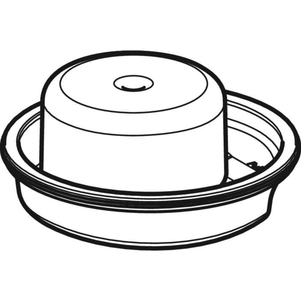 Keramag Geberit Trap Insert With Depth Of Water Seal 27 Mm For Varino Floor Drain 13 X 13 Cm