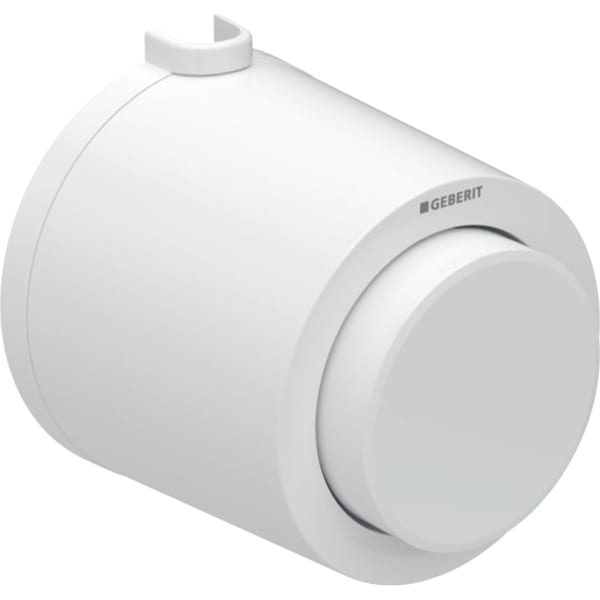 keramag Geberit Type 01 remote flush actuation round pneumatic single flush for Sigma concealed cistern 8 cm exposed actuator