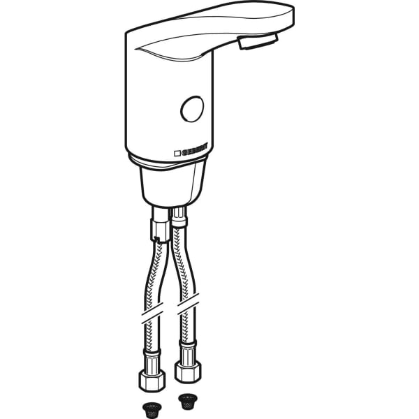 Keramag Geberit Type 185 Washbasin Tap Battery Operation