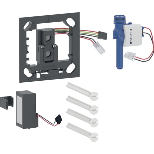 keramag Geberit urinal flush control with electronic flush actuation battery operation for Type 40 cover plate
