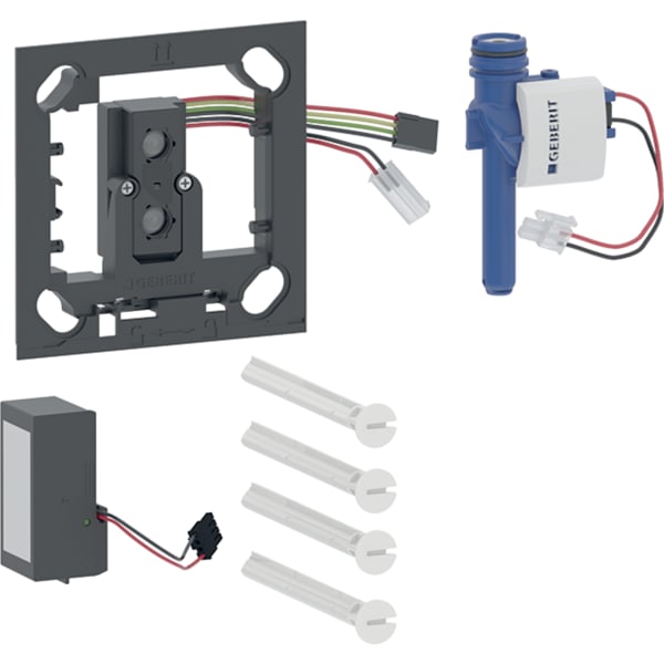 keramag Geberit urinal flush control with electronic flush actuation mains operation for cover plate Type 40