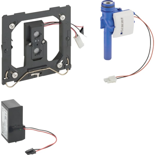 keramag Geberit urinal flush control with electronic flush actuation mains operation without cover plate