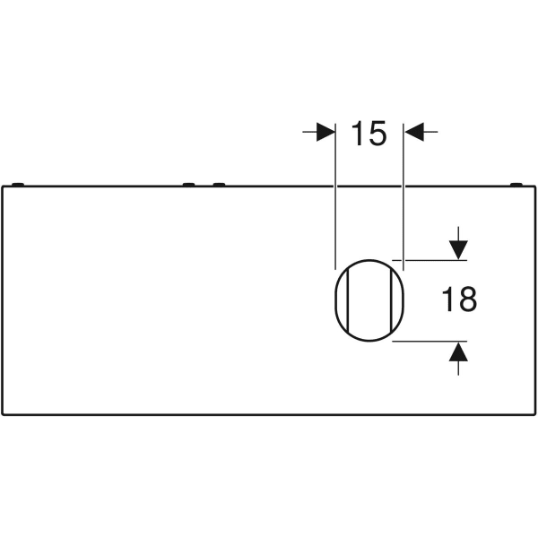 Keramag Geberit VariForm Cabinet For Lay-on Washbasin With Two Drawers Shelf Surface And Trap