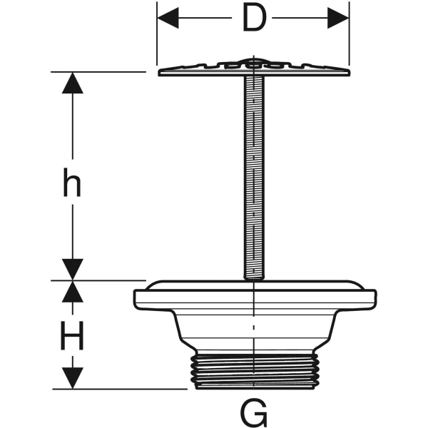 Keramag Geberit Waste Outlet With Free Outlet Screen