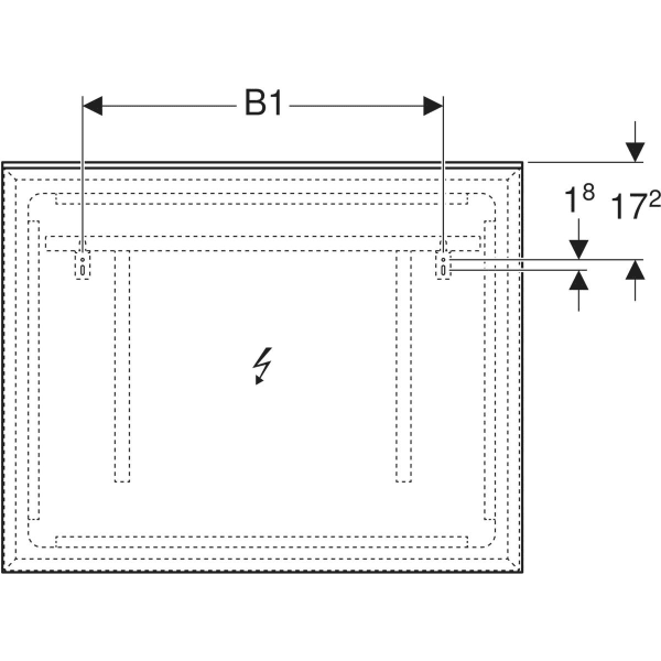 Keramag Geberit Xeno² Illuminated Mirror With Direct And Indirect Lighting