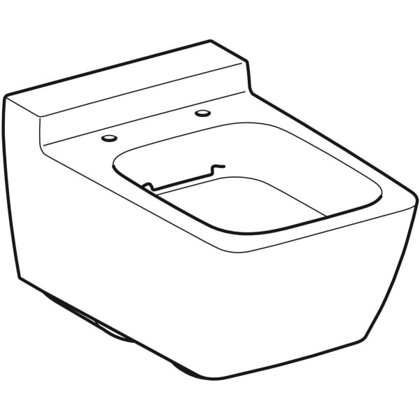 Keramag Geberit Xeno² Wall-hung WC Washdown Shrouded Rimfree