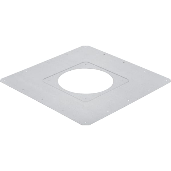 keramag Installation sheet for Geberit Pluvia roof outlet with fastening flange for roof foils