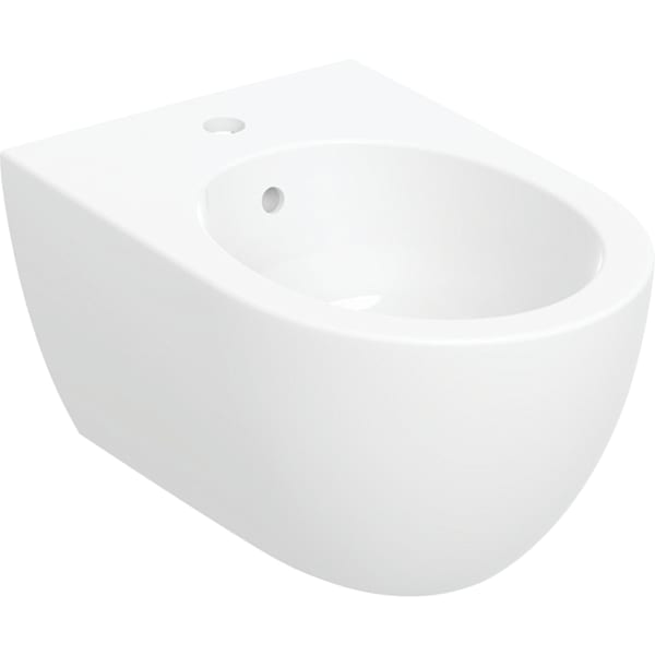 keramag Geberit Acanto wall-hung bidet shrouded