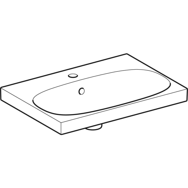 Keramag Geberit Acanto Washbasin Small Projection