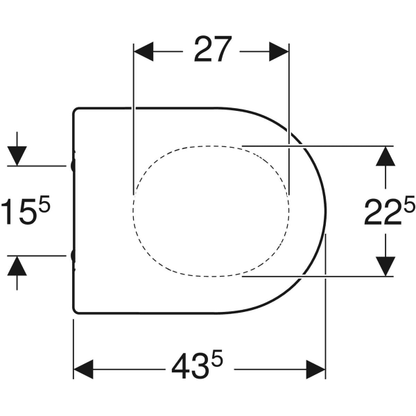 Keramag Geberit Acanto WC Seat