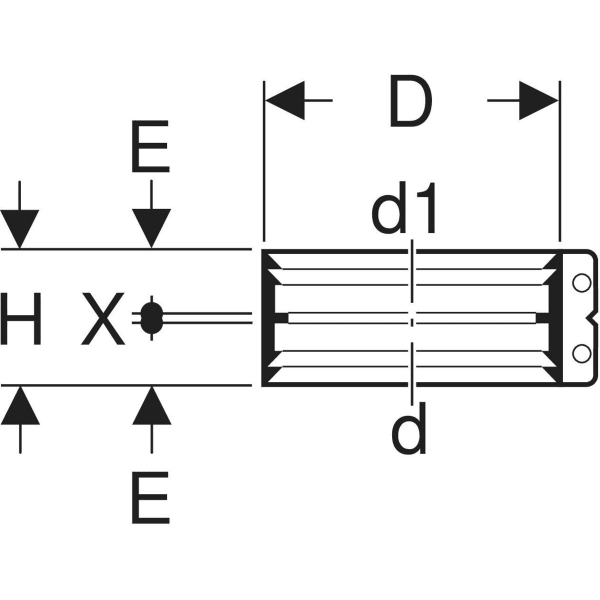 Keramag Geberit Adapter Clamping Connector