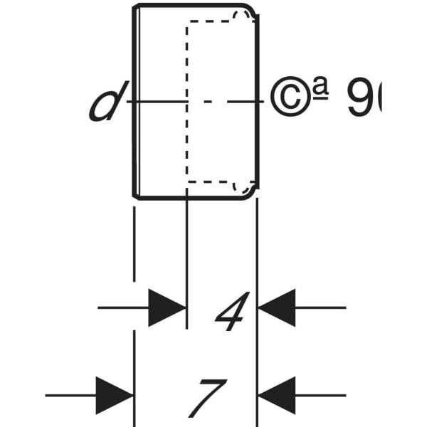 Keramag Geberit Adapter To PVC