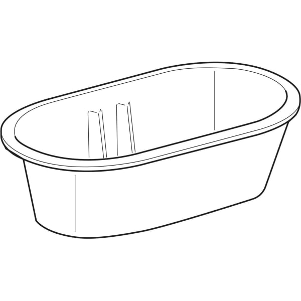 Keramag Geberit Bambini Oval Bathtub For Babies