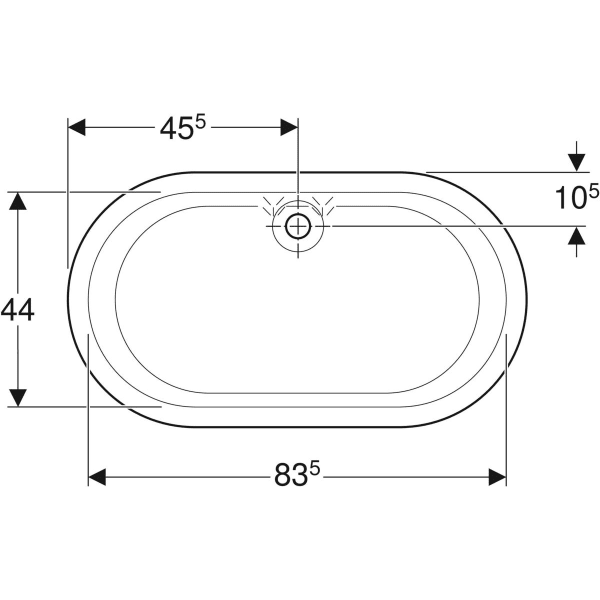 Keramag Geberit Bambini Oval Bathtub For Babies