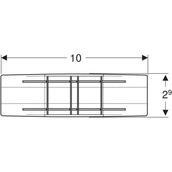Keramag Geberit CleanLine50 Connecting Piece