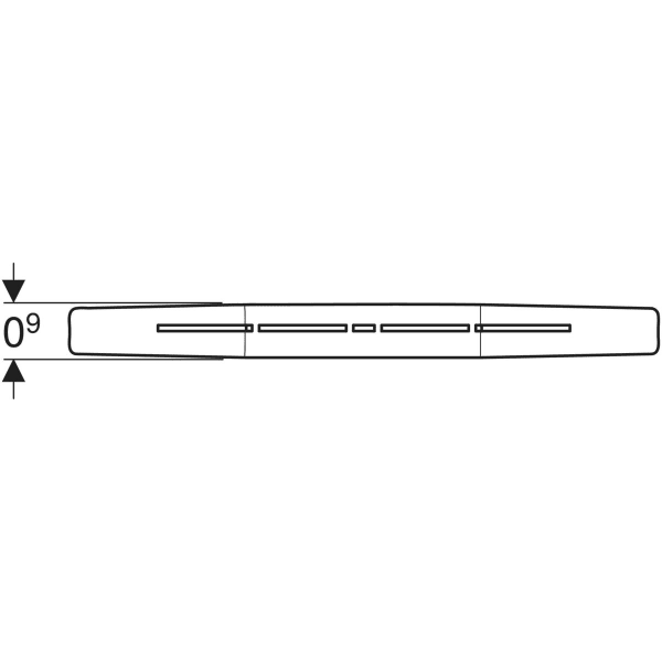 Keramag Geberit CleanLine50 Connecting Piece