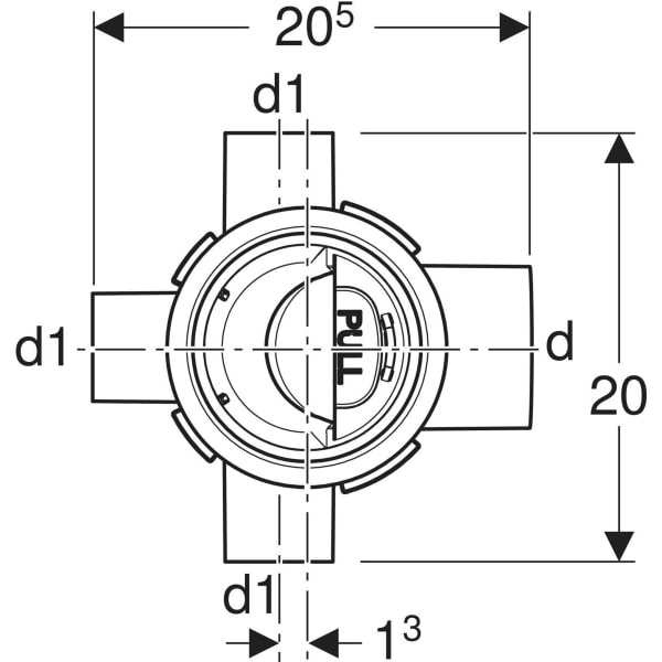 Keramag Geberit Collector Drain