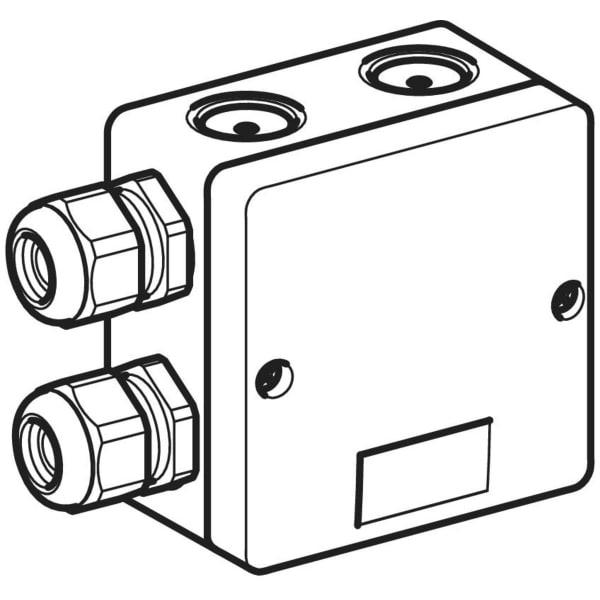 Keramag Geberit Combination Outlet Mounting Box