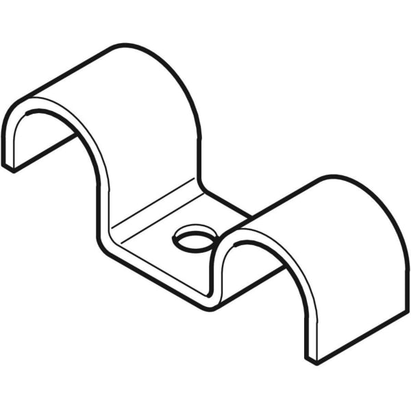 Keramag Geberit Double Pipe-clip