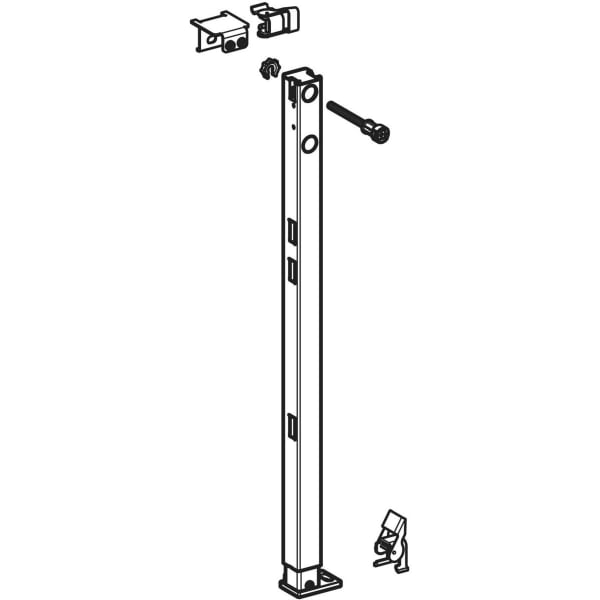 Keramag Geberit Duofix Part-height Stud