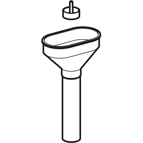 Keramag Geberit Funnel Oval